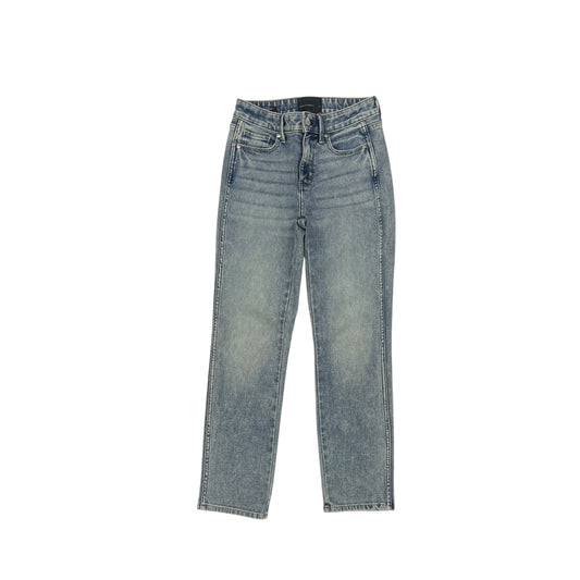 Jeans Straight By White House Black Market In Blue Denim, Size:0