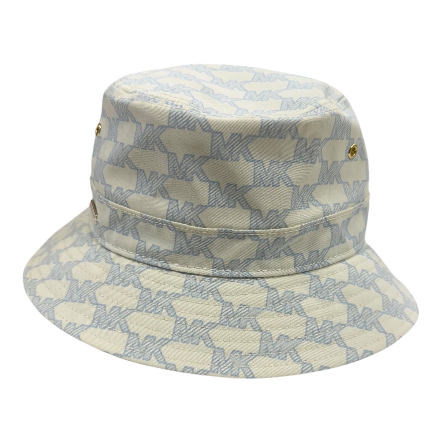 Hat Bucket By Michael By Michael Kors In Blue & Cream