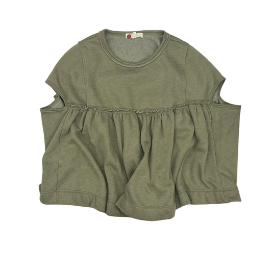 Poncho By Free People In Green, Size:S