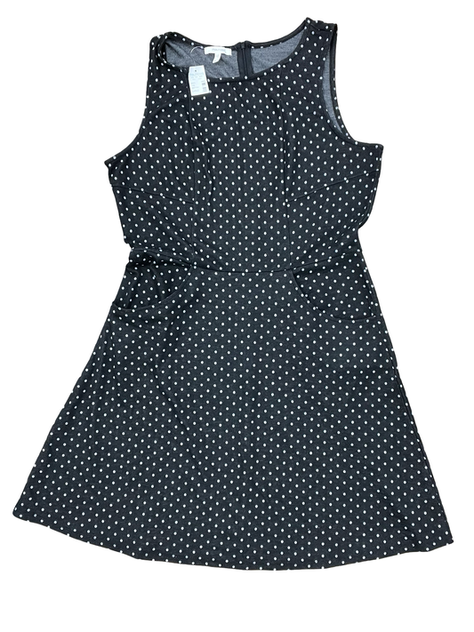Dress Casual Maxi By Maurices In Black & White, Size:L