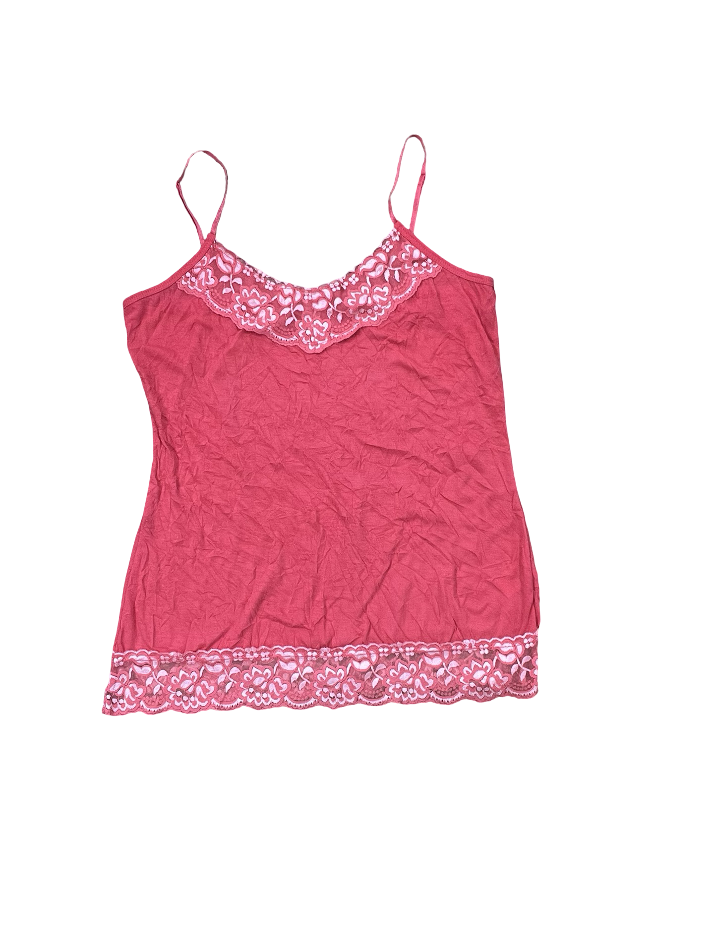 Top Cami By Maurices In Pink, Size:L
