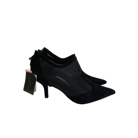Shoes Heels Stiletto By Zara Basic In Black, Size:6.5
