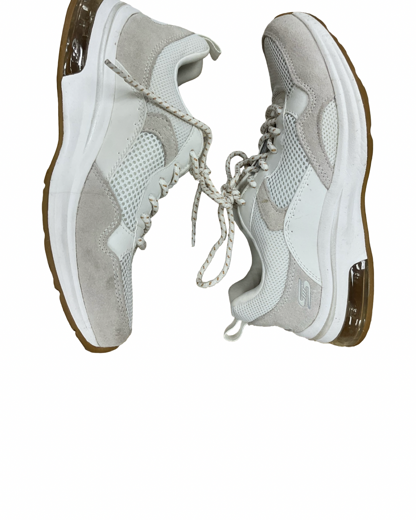 Shoes Athletic By Skechers In White, Size:7