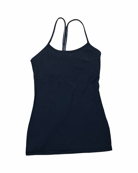 Athletic Tank Top By Lululemon In Black, Size:4