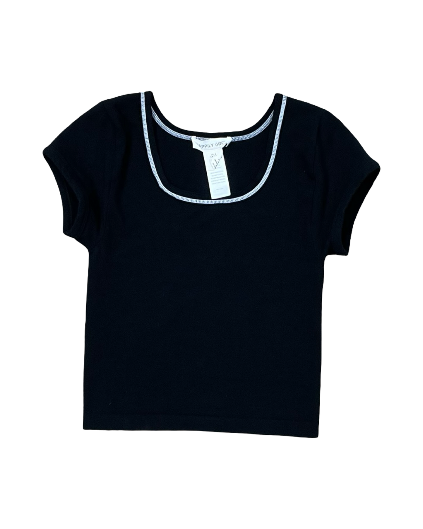 Top Ss By Happily Grey In Black, Size:S