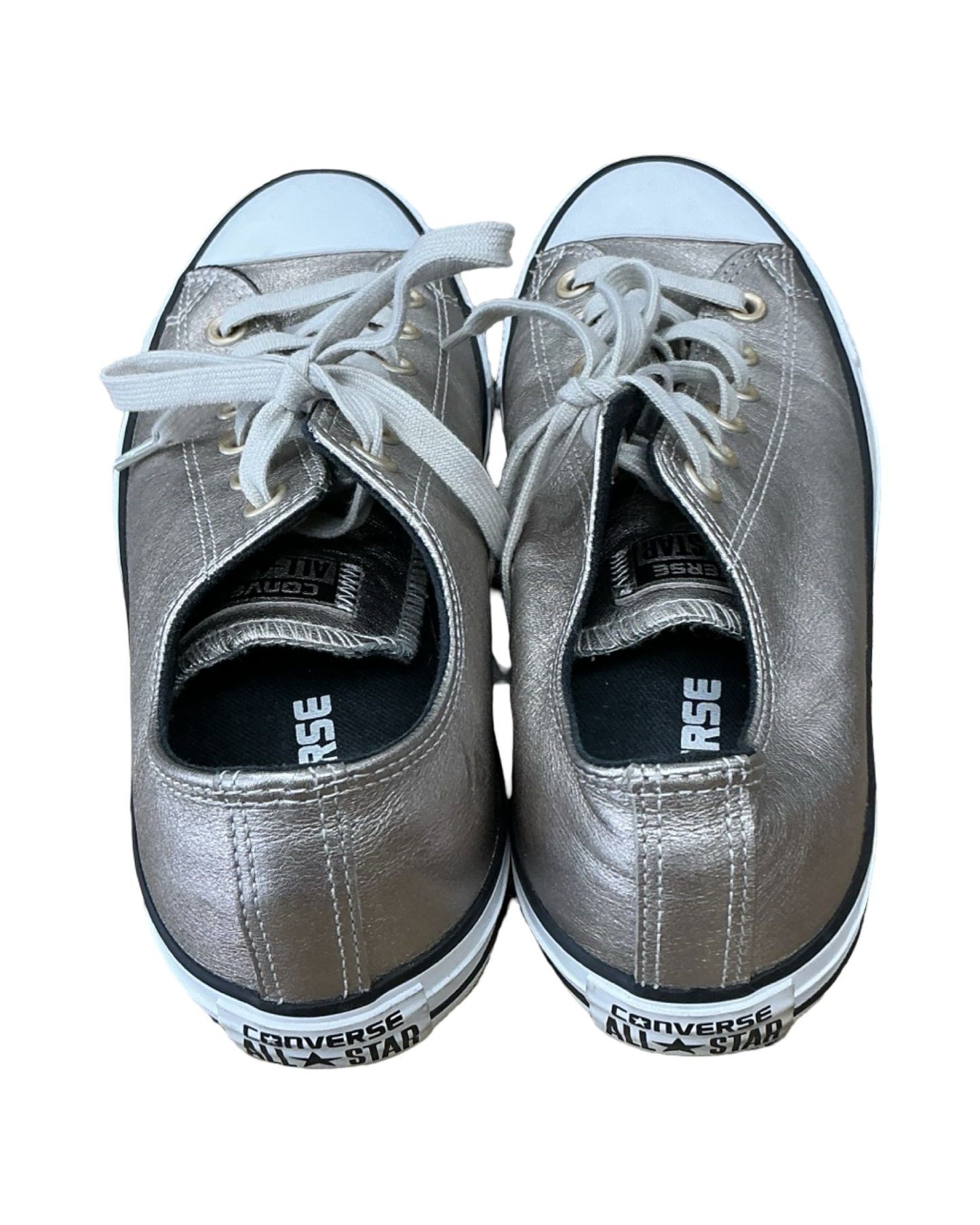 Shoes Sneakers By Converse In Bronze, Size:8