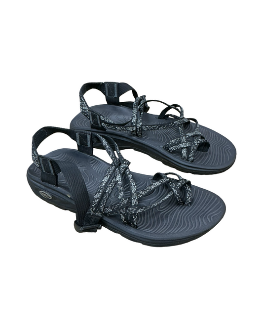 Sandals Flats By Chacos In Black, Size:5