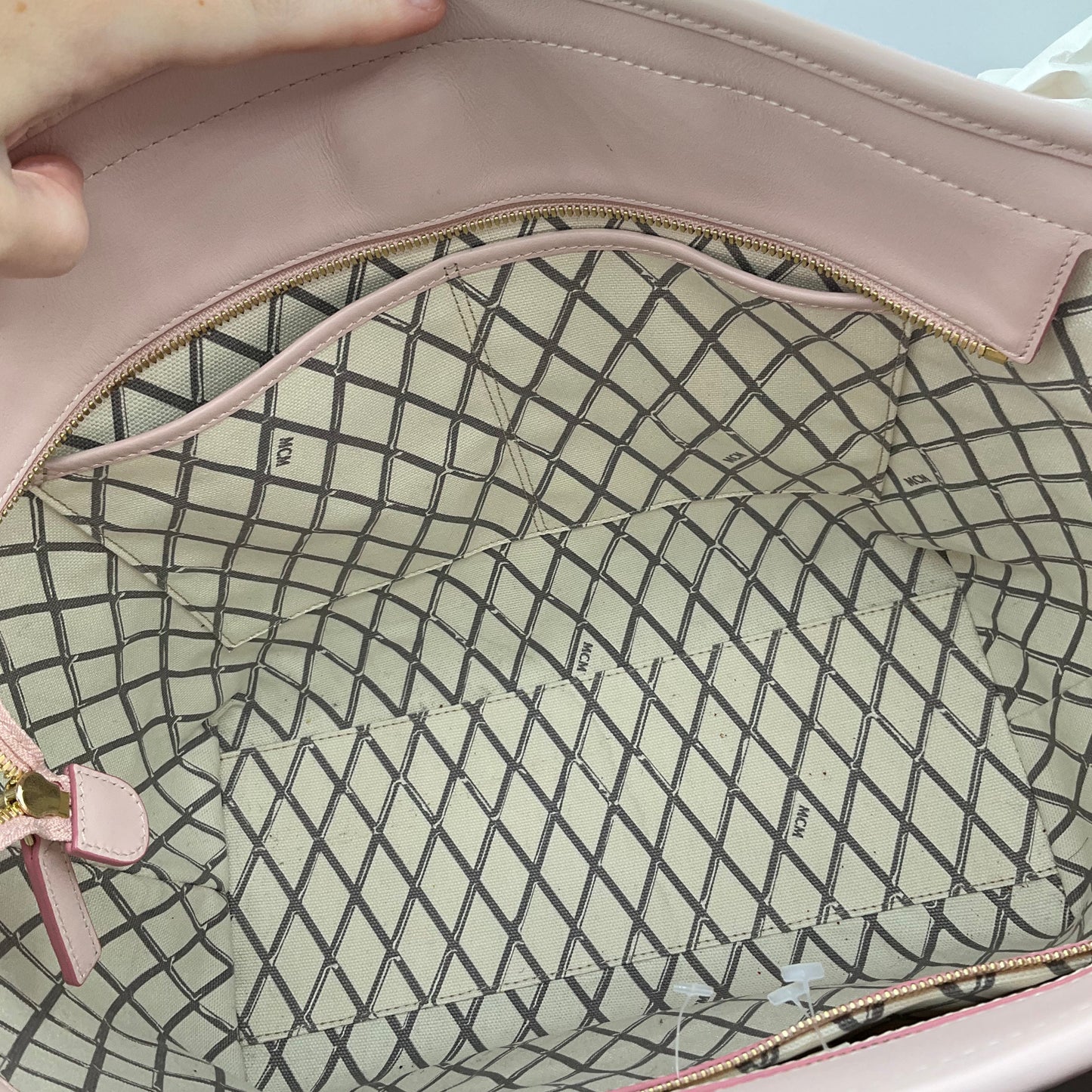 Handbag Luxury Designer By Mcm, Size: Large