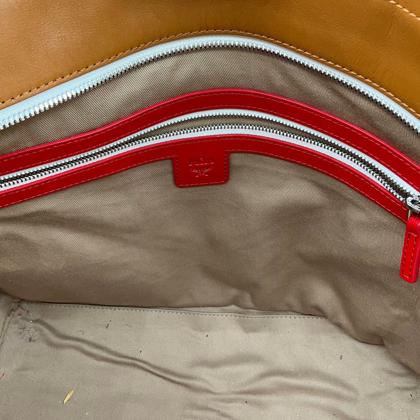 Handbag Luxury Designer By Mcm, Size: Large