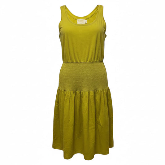 Sahar Combo Dress By Nation LTD In Chartreuse, Size: L