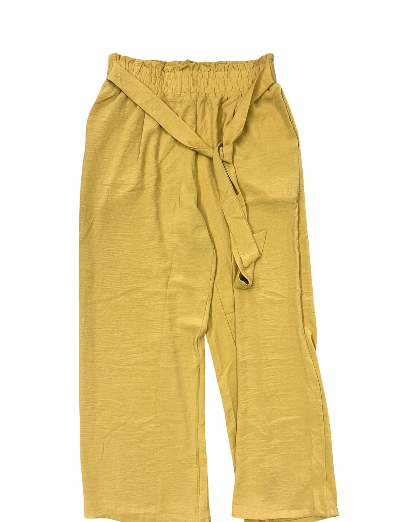 Pants Dress By Clothes Mentor In Yellow, Size:L
