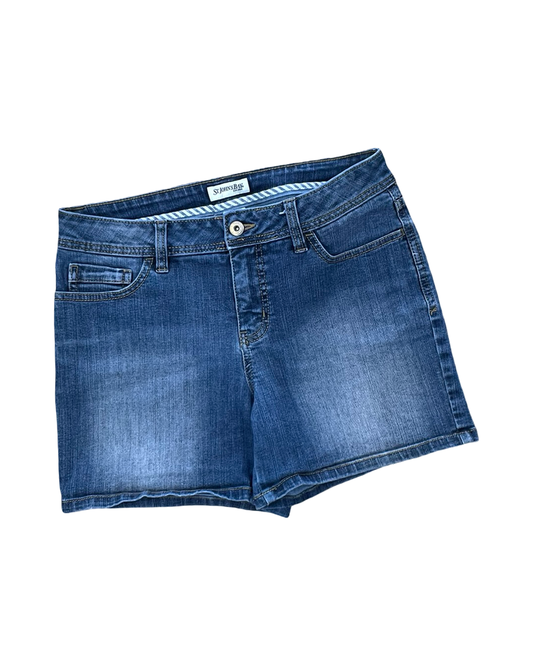 Shorts By St Johns Bay In Blue Denim, Size:4