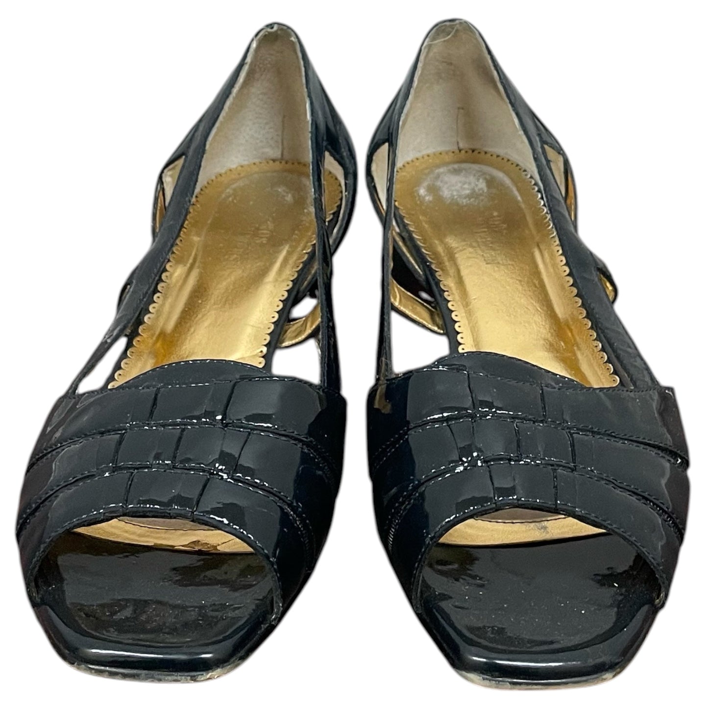 Shoes Flats By Ros Hommerson In Navy, Size:7