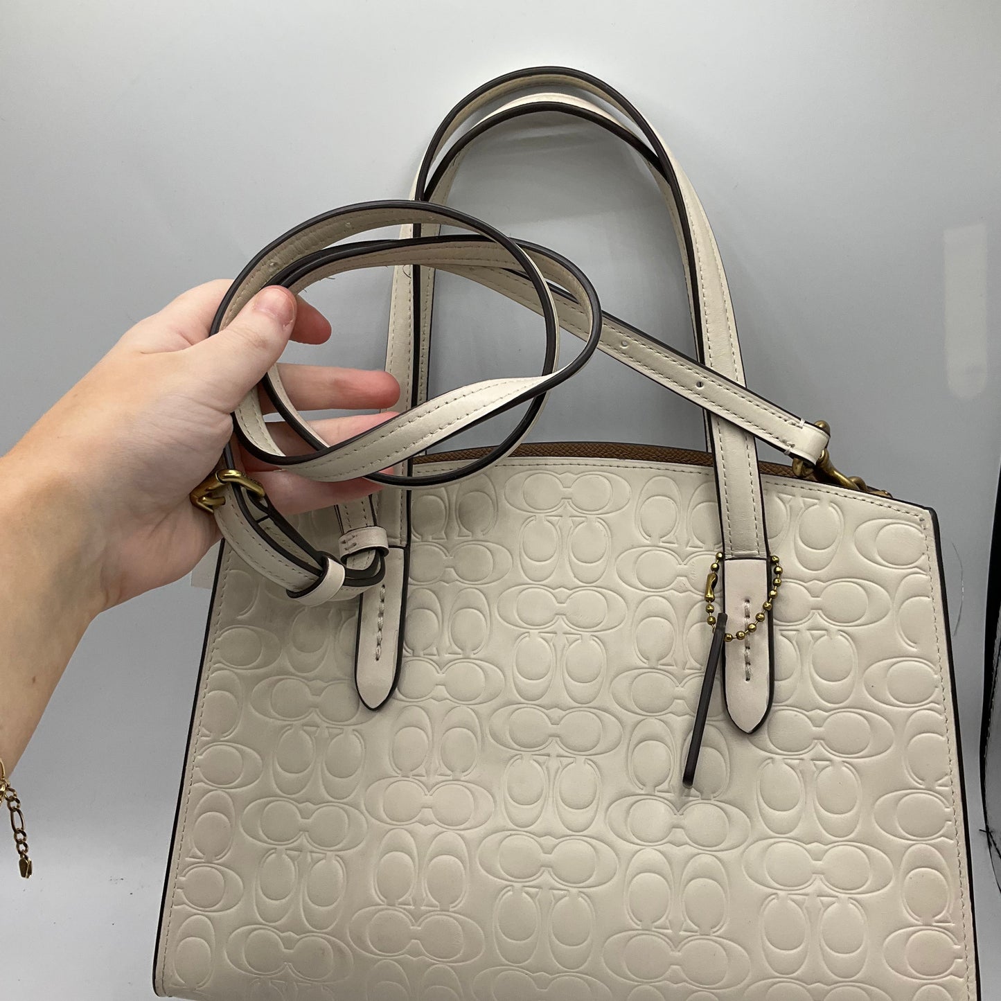 Crossbody Designer By Coach, Size: Medium