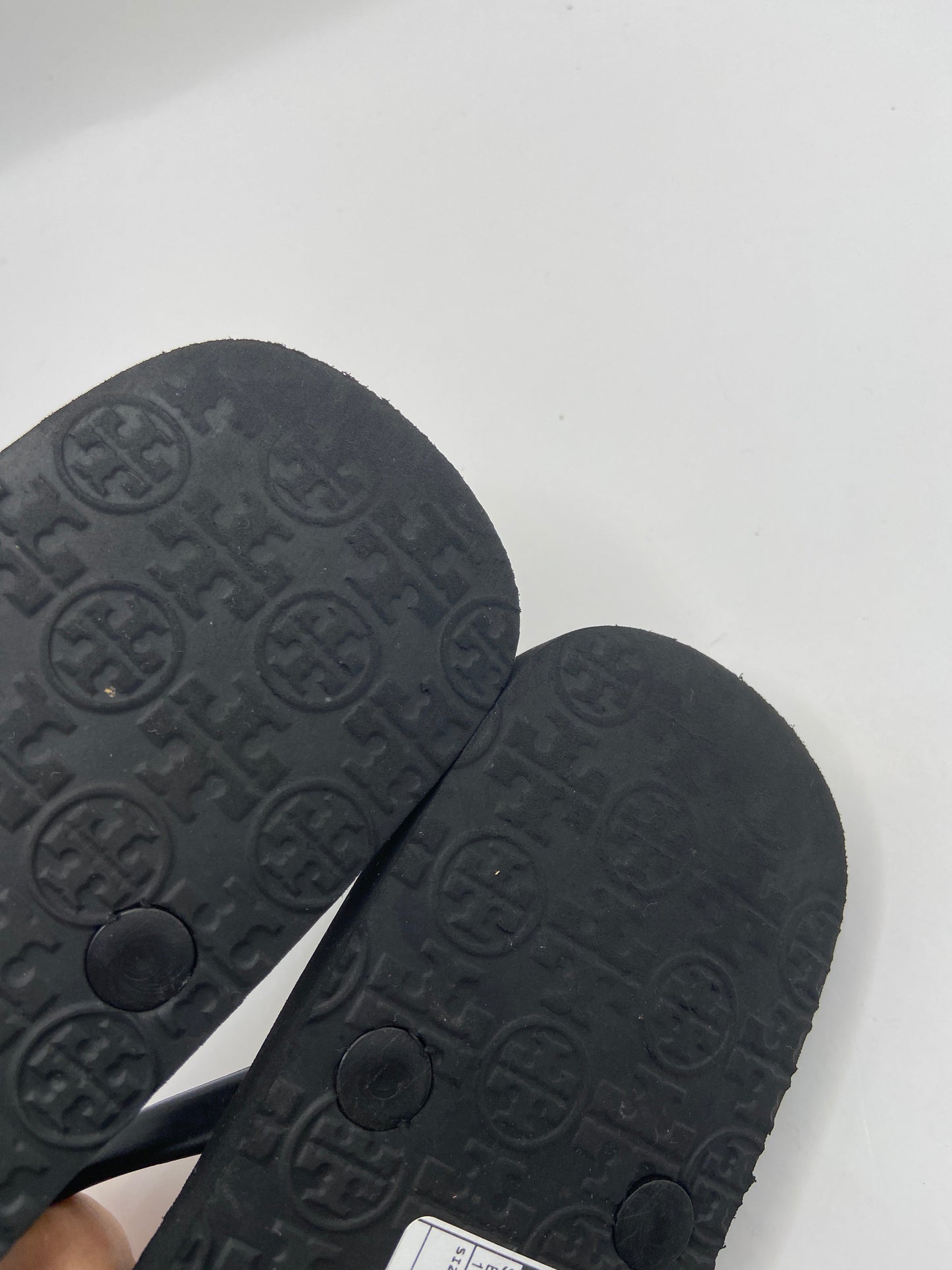 Sandals Designer By Tory Burch In Black, Size: 10