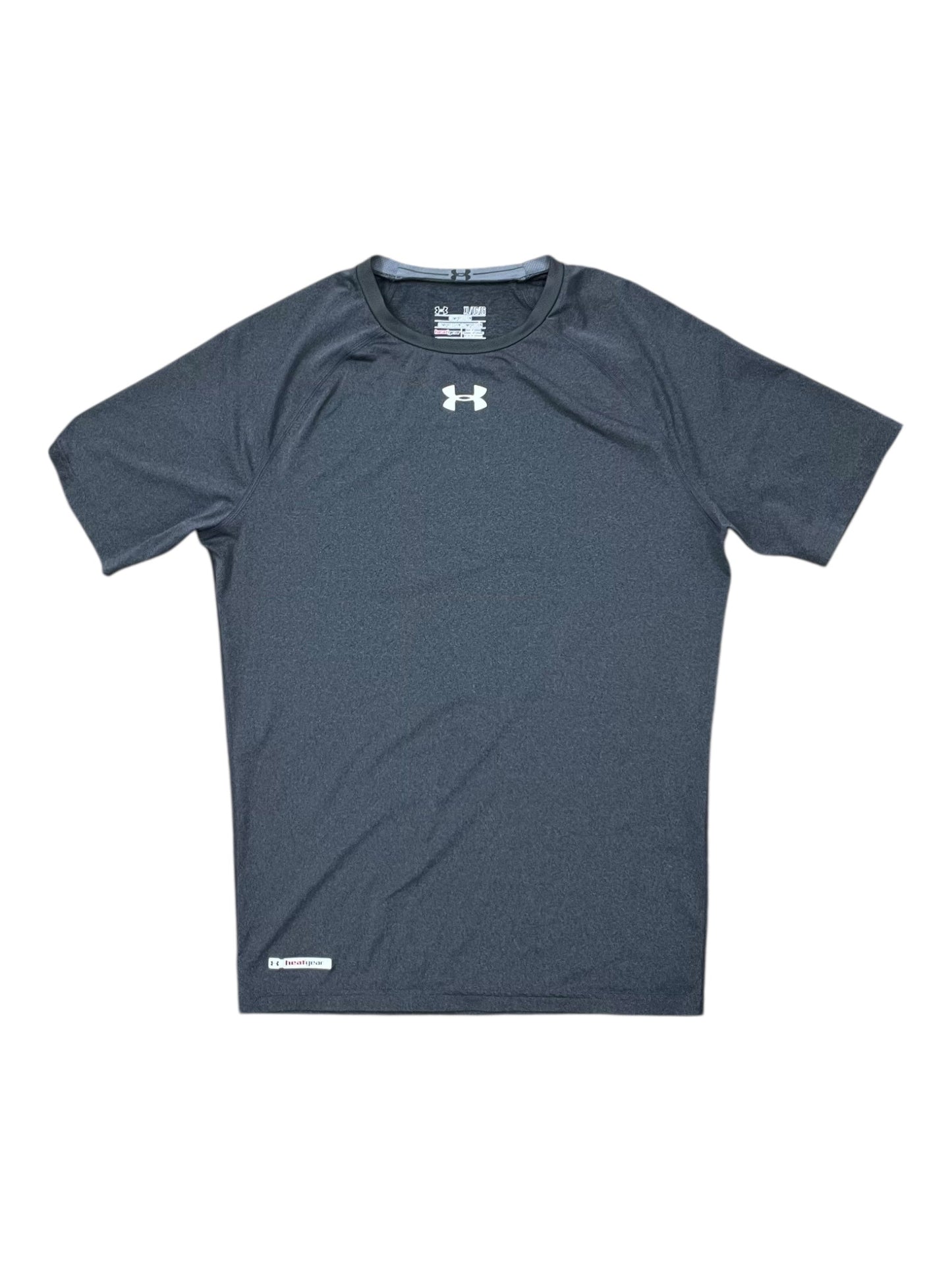 Athletic Top Ss By Under Armour In Grey, Size:Xl