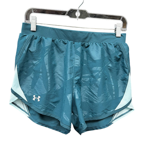 Athletic Shorts By Under Armour In Green, Size:S