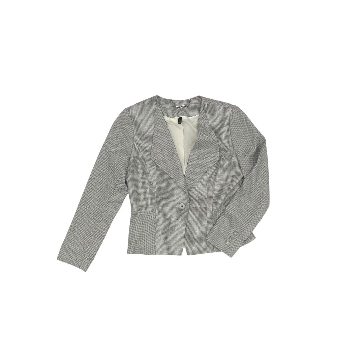 Blazer By White House Black Market In Grey, Size:Mp