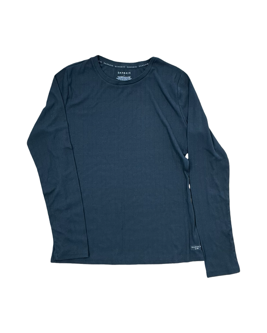 Top Ls Basic By Danskin In Green, Size:L