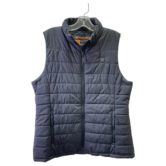 Vest Puffer & Quilted By Clothes Mentor In Black, Size:Xl