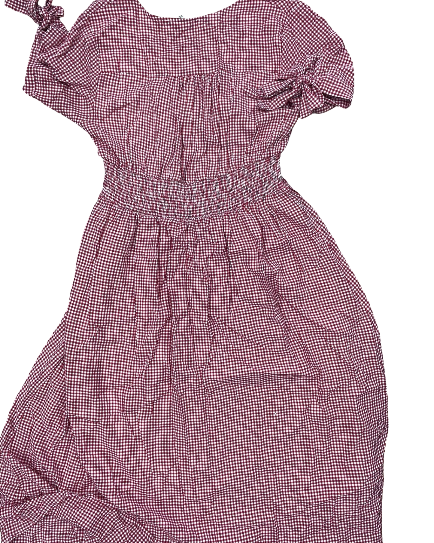 Dress Casual Maxi By Reborn In Red & White, Size:L