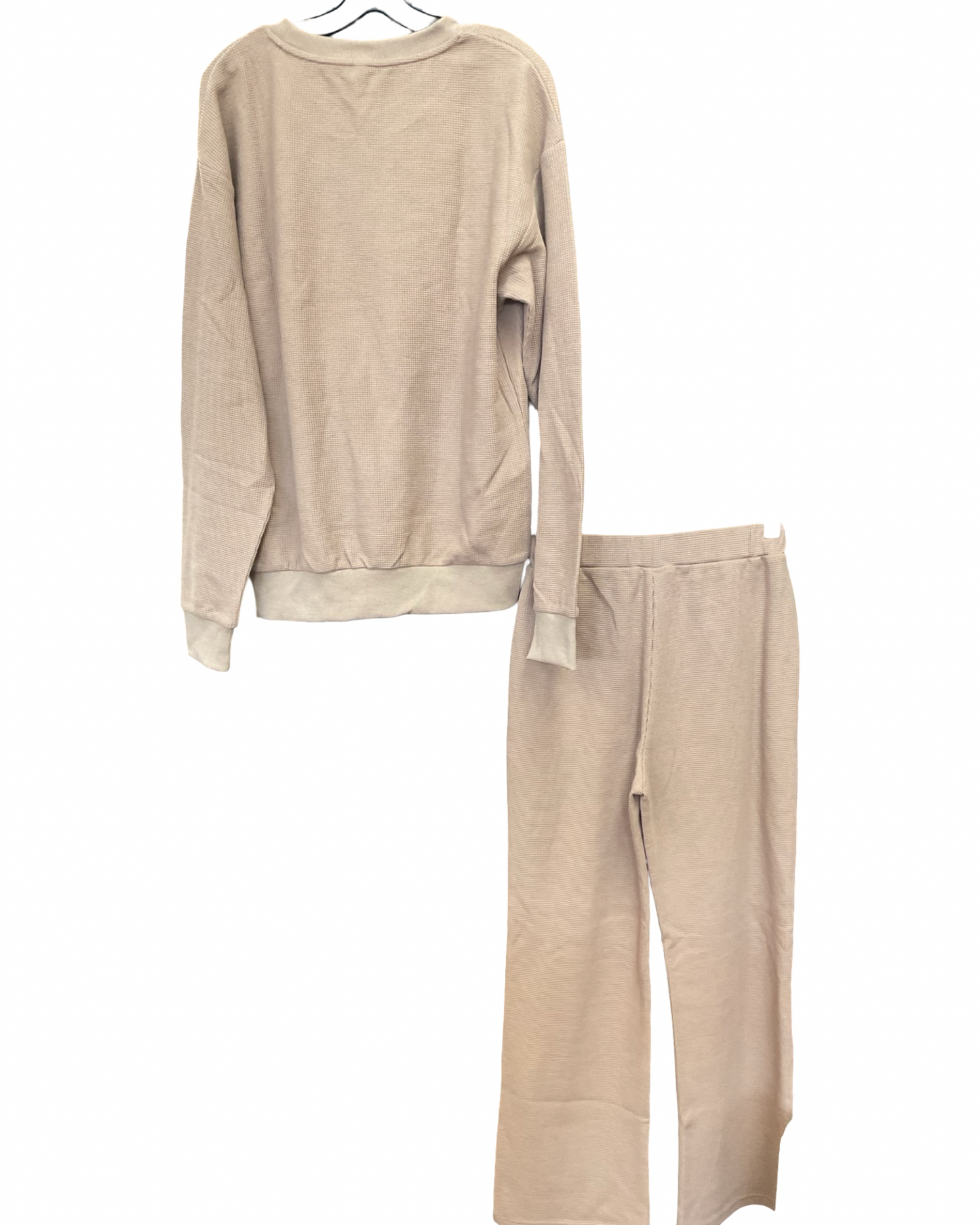 Lounge Set Pants By Comfort Casual In Tan, Size:S