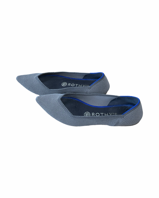 Shoes Flats By Rothys In Blue, Size:7.5