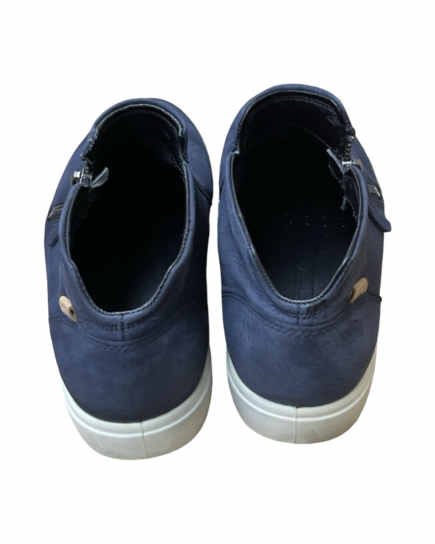 Shoes Flats By Ecco In Navy, Size:8
