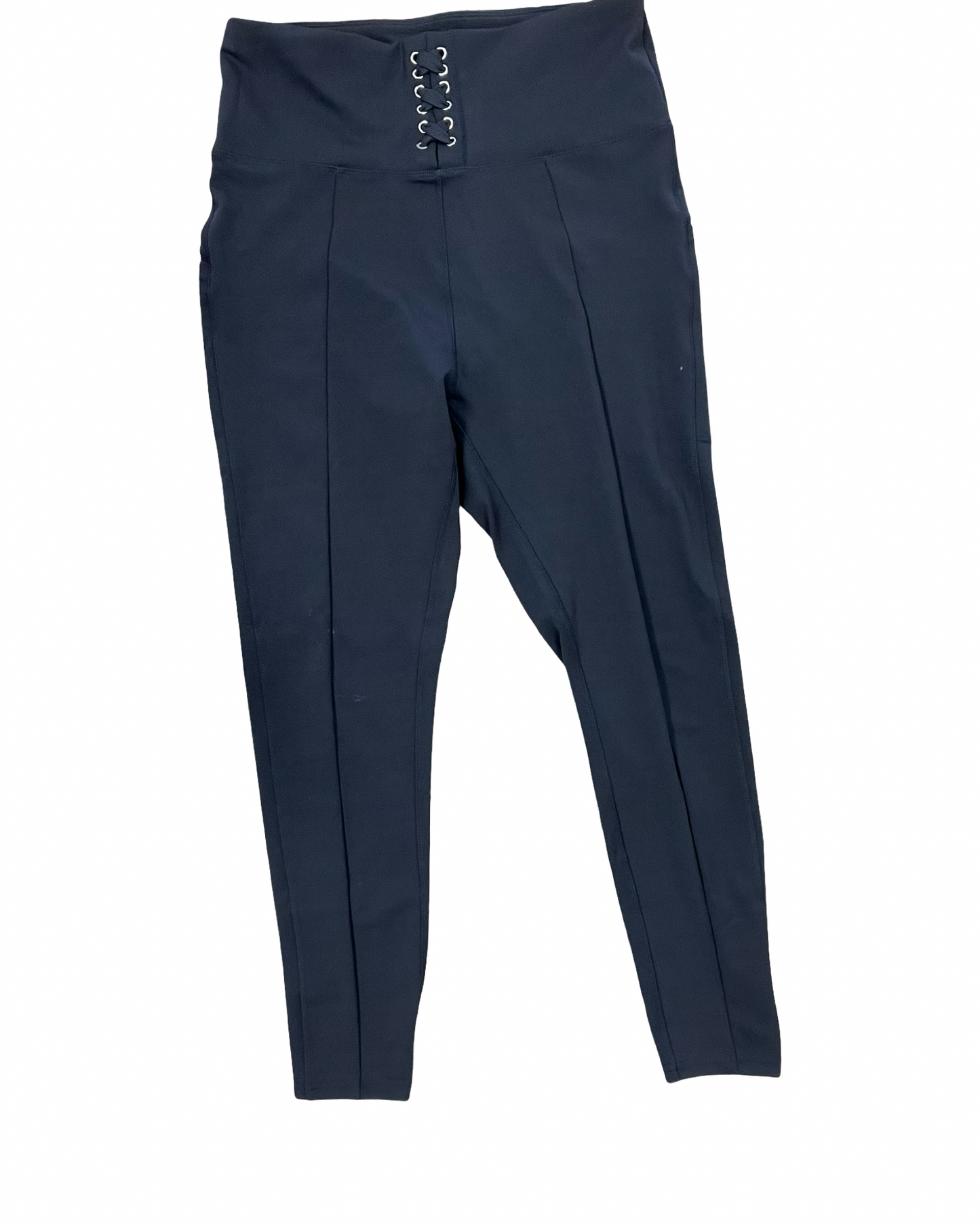 Athletic Leggings By Clothes Mentor In Black, Size:16