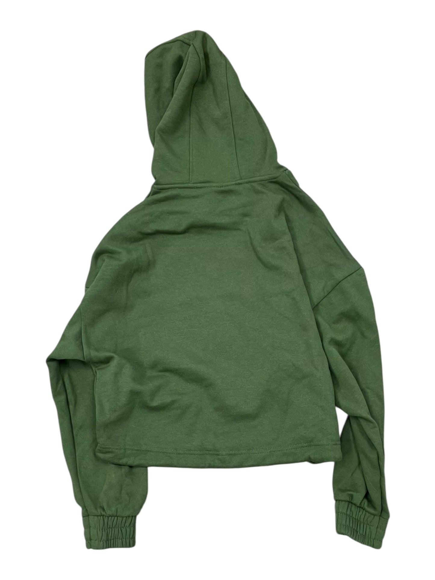 Sweatshirt Hoodie By Clothes Mentor In Green, Size:M