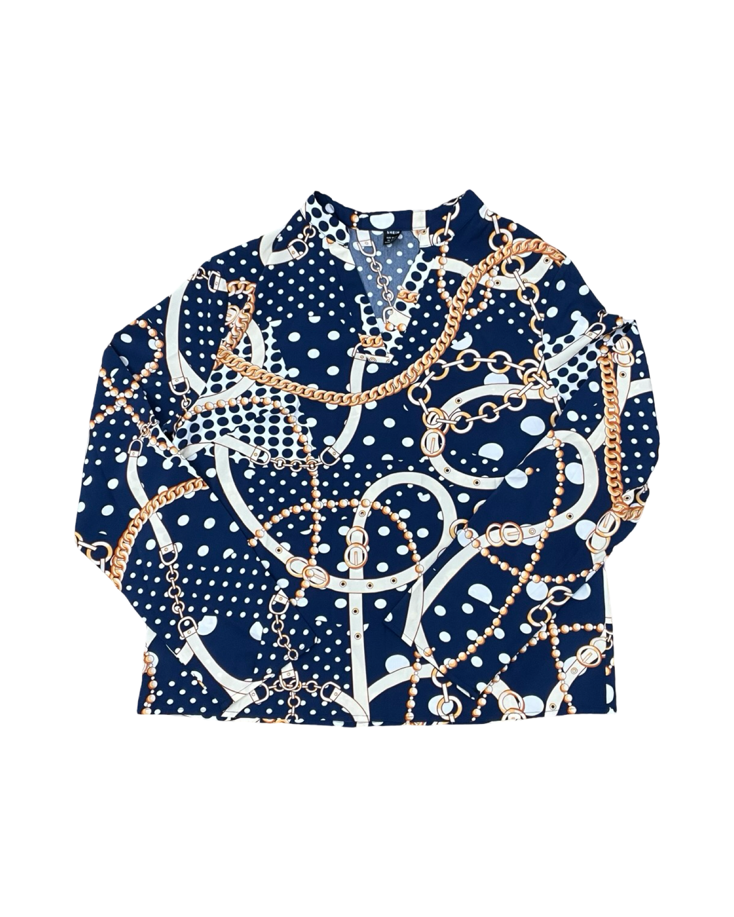 Top Ls By Shein In Blue, Size:Xl