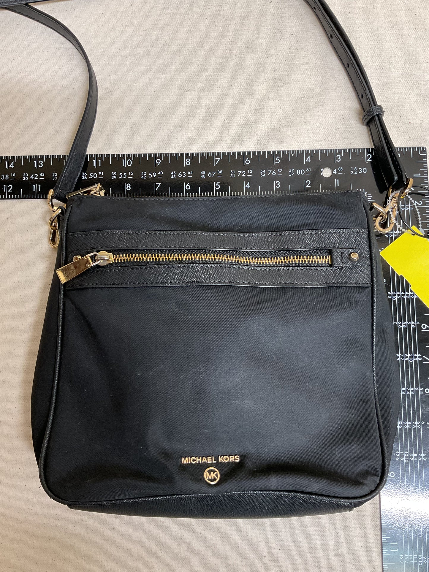 Crossbody Designer By Michael Kors In Black, Size:Medium