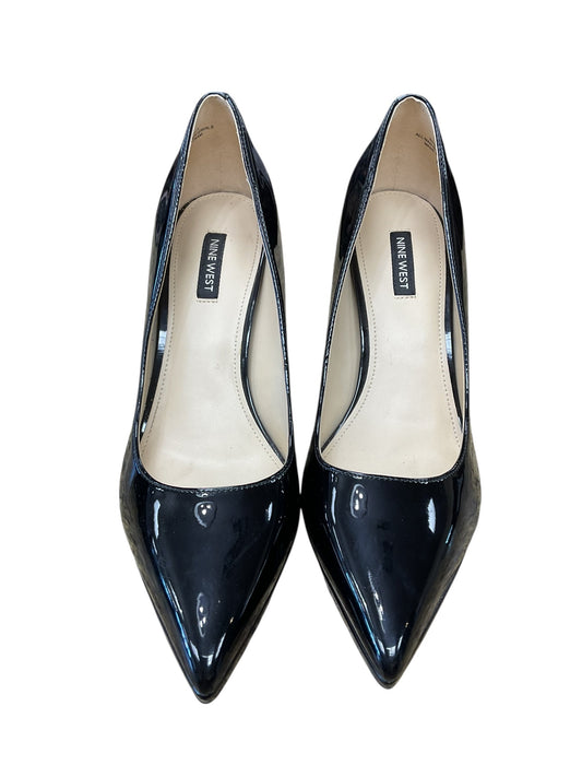 Shoes Heels Stiletto By Nine West In Black, Size:10