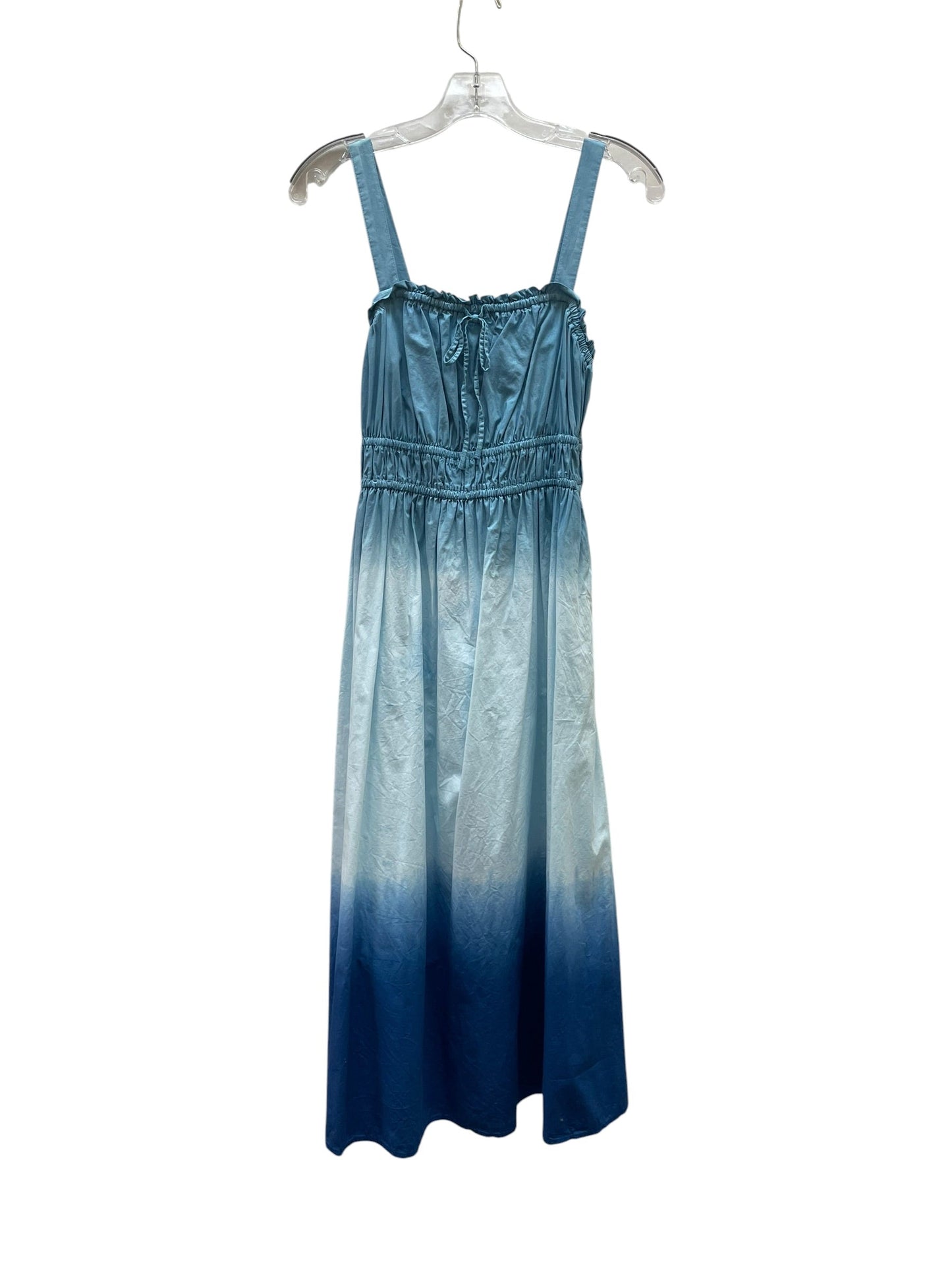 Dress Casual Maxi By J. Crew In Blue, Size:S