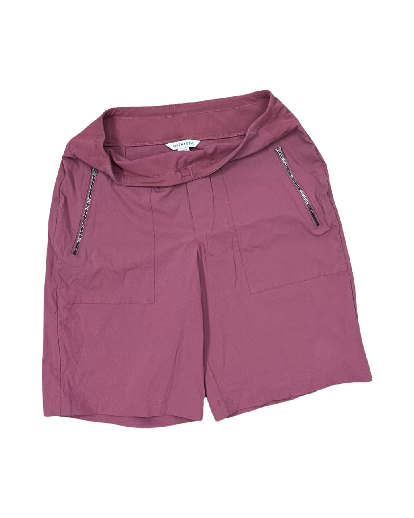 Athletic Shorts By Athleta In Pink, Size:8
