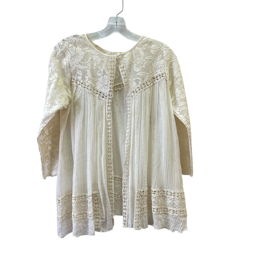 Cardigan By Free People In Cream, Size:S