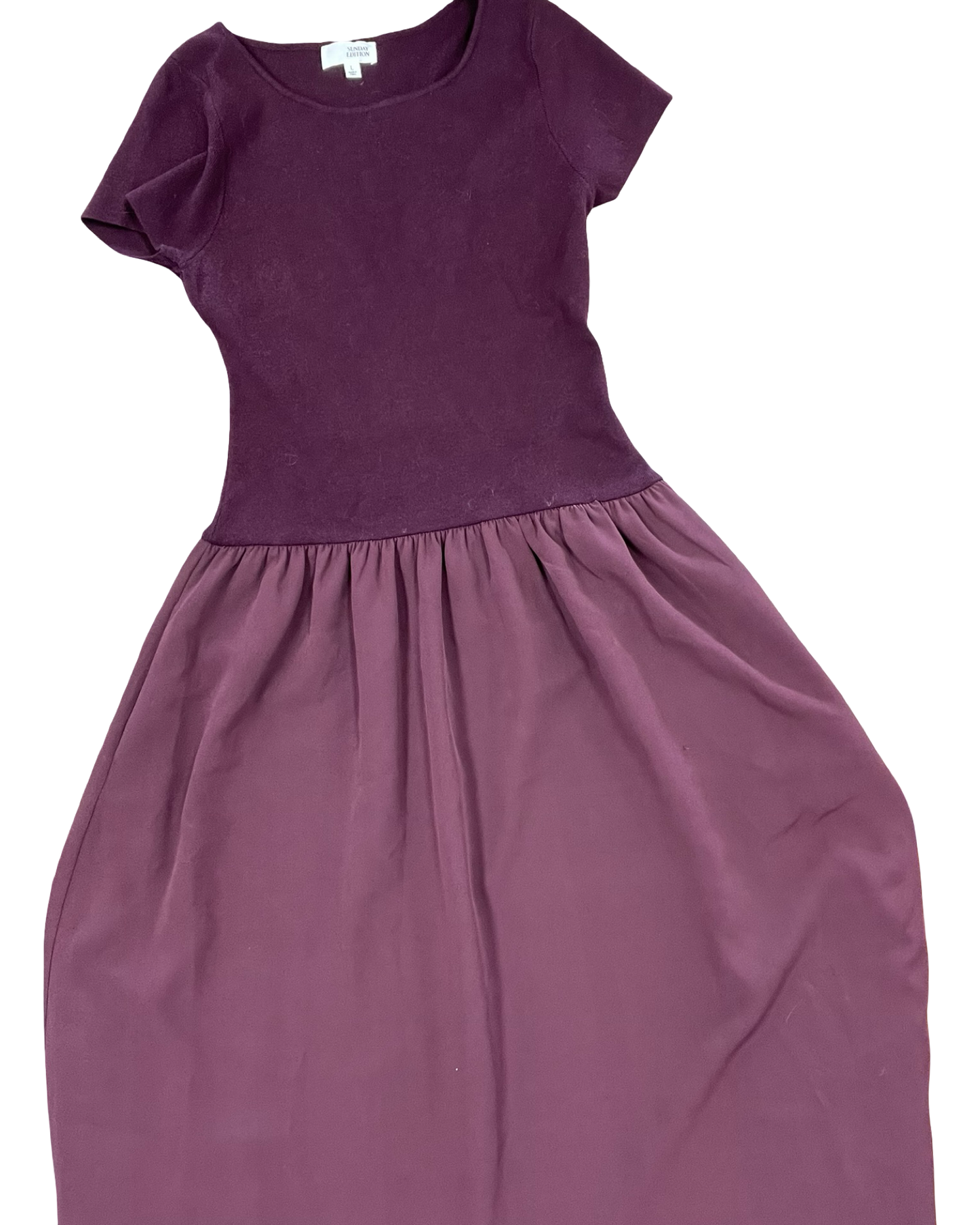 Dress Casual Maxi By Clothes Mentor In Maroon, Size:L