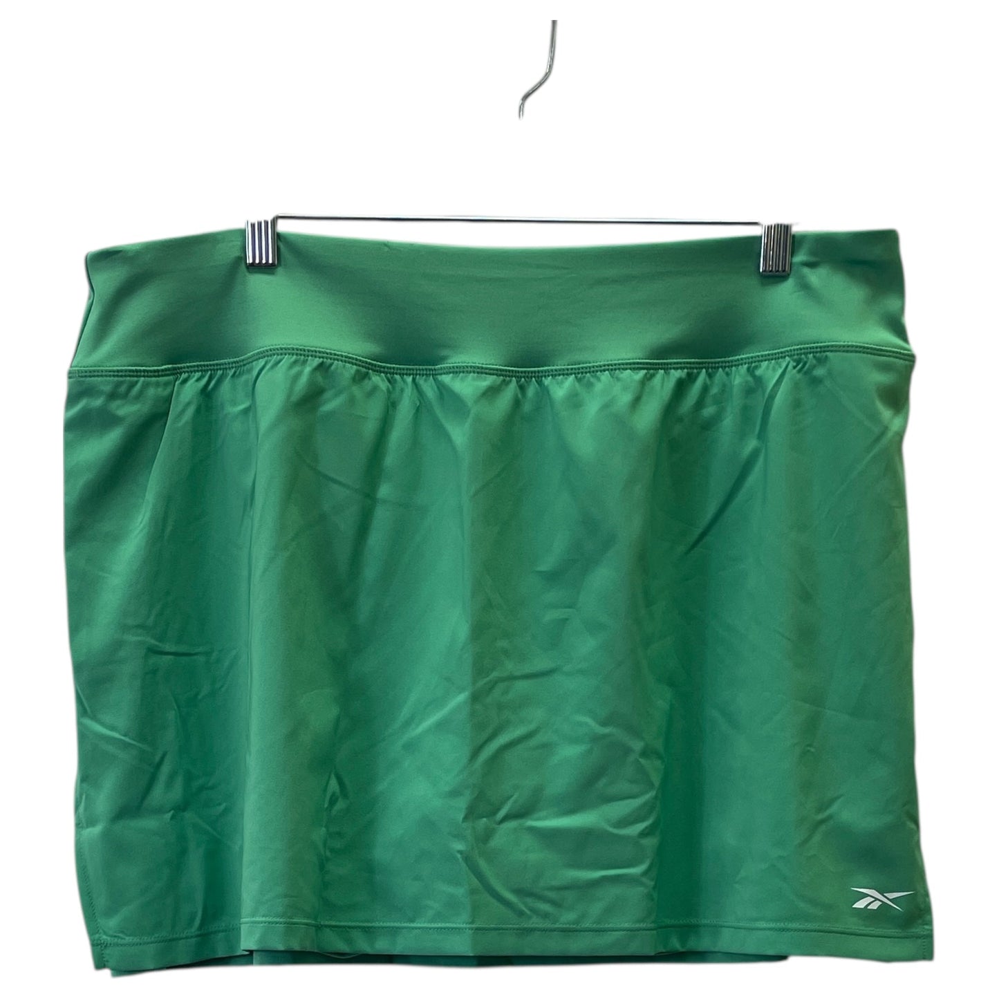 Athletic Skort By Reebok In Green, Size:2X