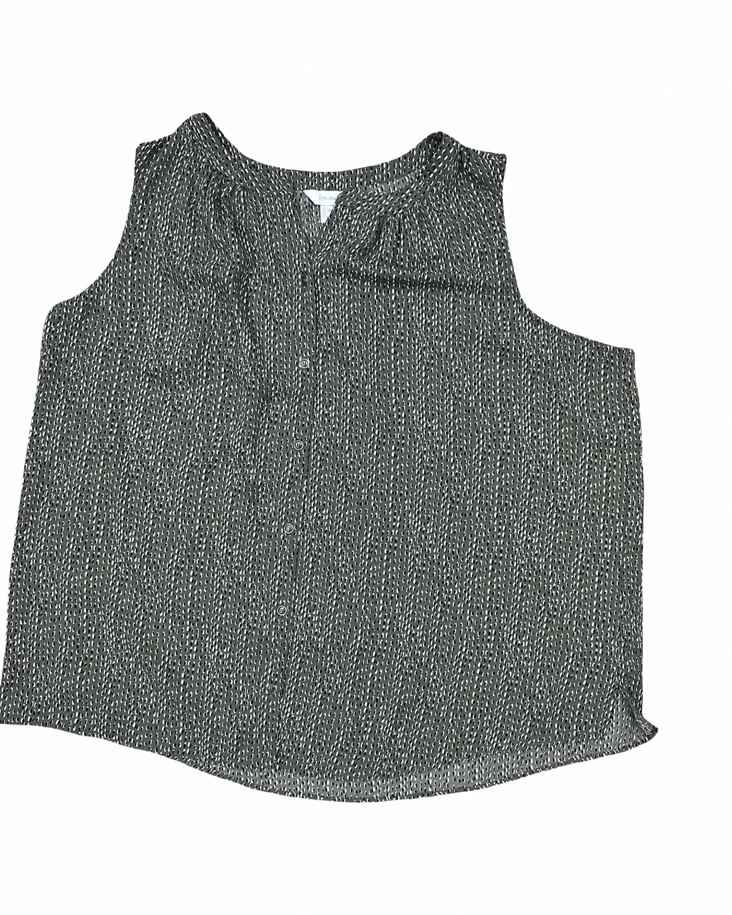 Top Sleeveless By Cj Banks In Green, Size:3X