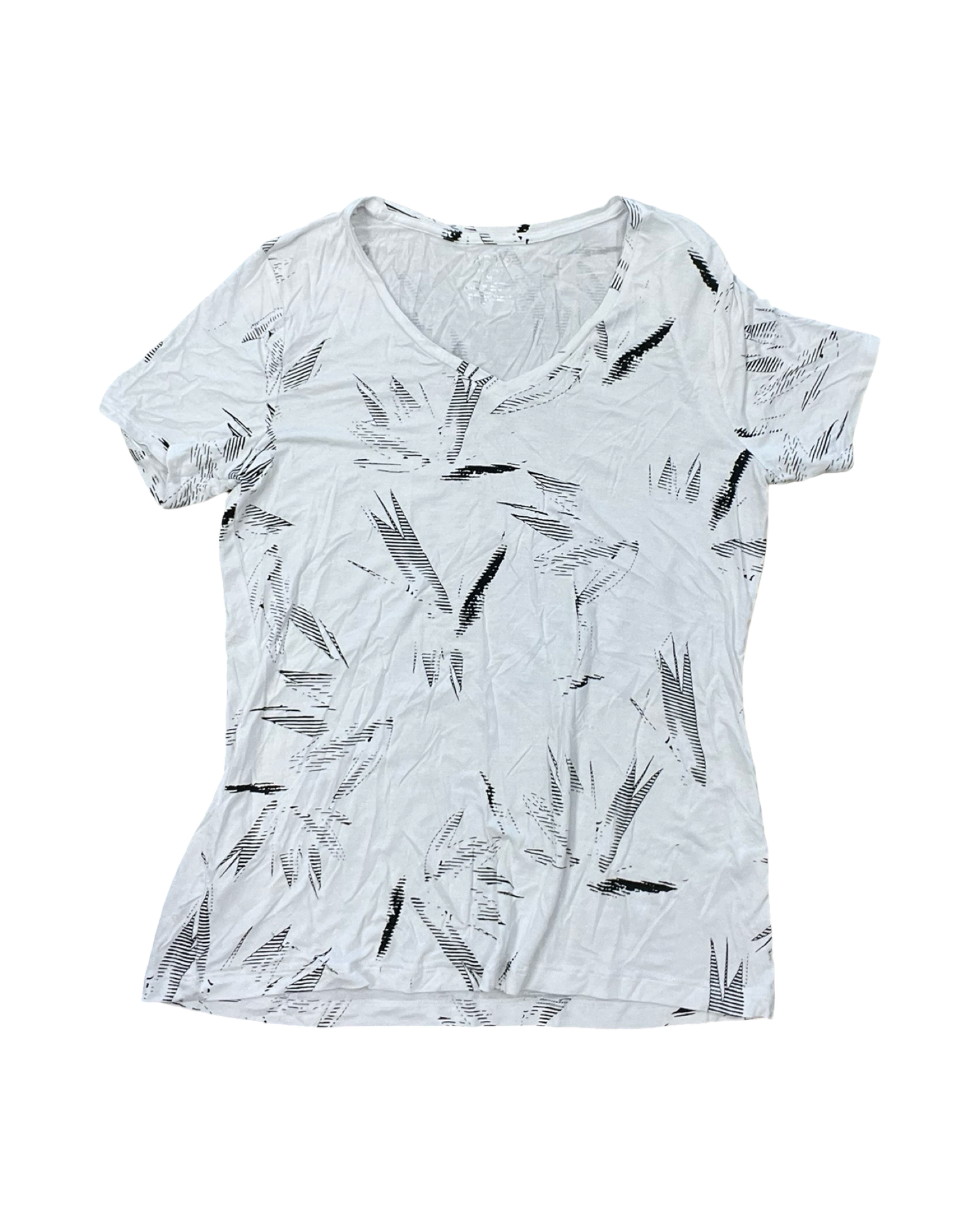 Top Ss By Apt 9 In Black & White, Size:M