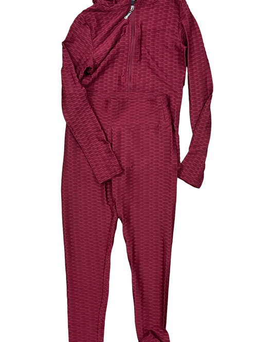 Lounge Set Pants By New Mix In Red, Size:M