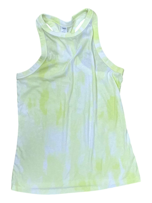 Tank Top By Old Navy In White & Yellow, Size:M