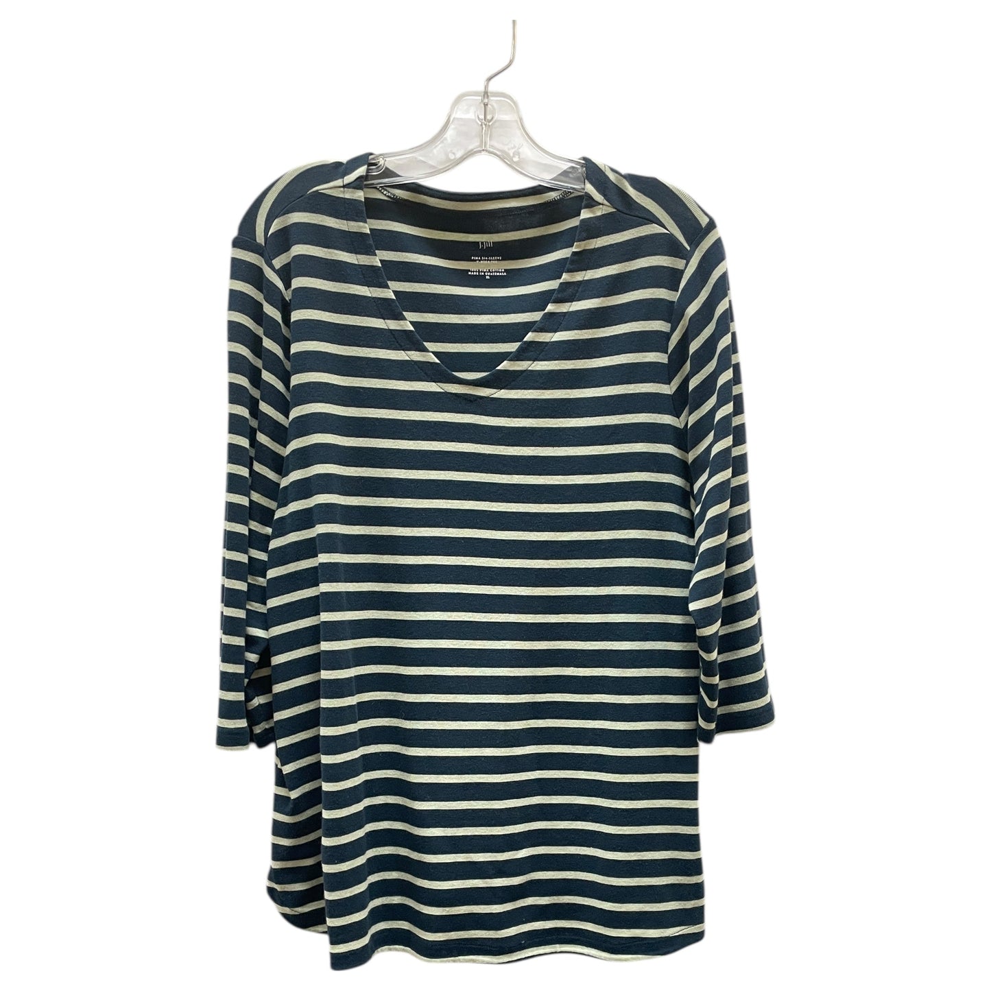 Top Ls By J. Jill In Blue & Green, Size:Xl