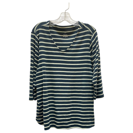 Top Ls By J. Jill In Blue & Green, Size:Xl