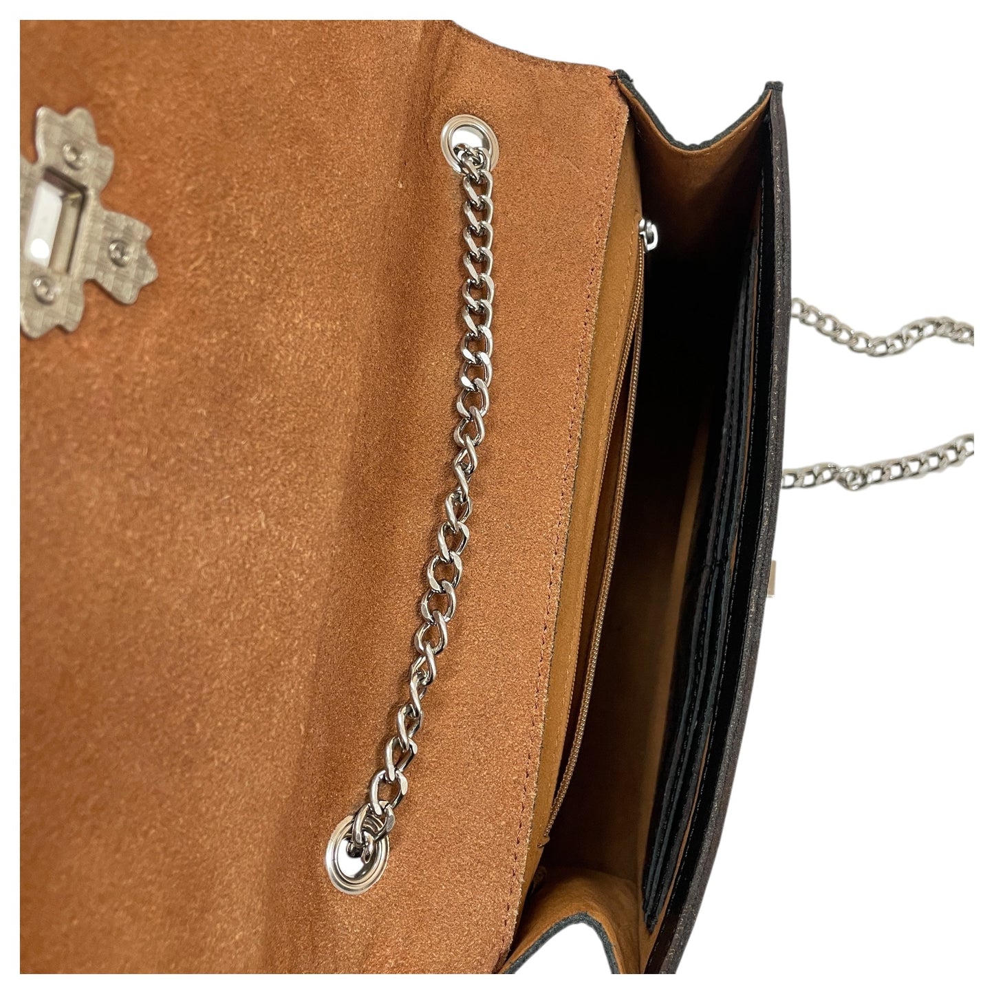 Crossbody Designer By Patricia Nash In Black, Size:Small