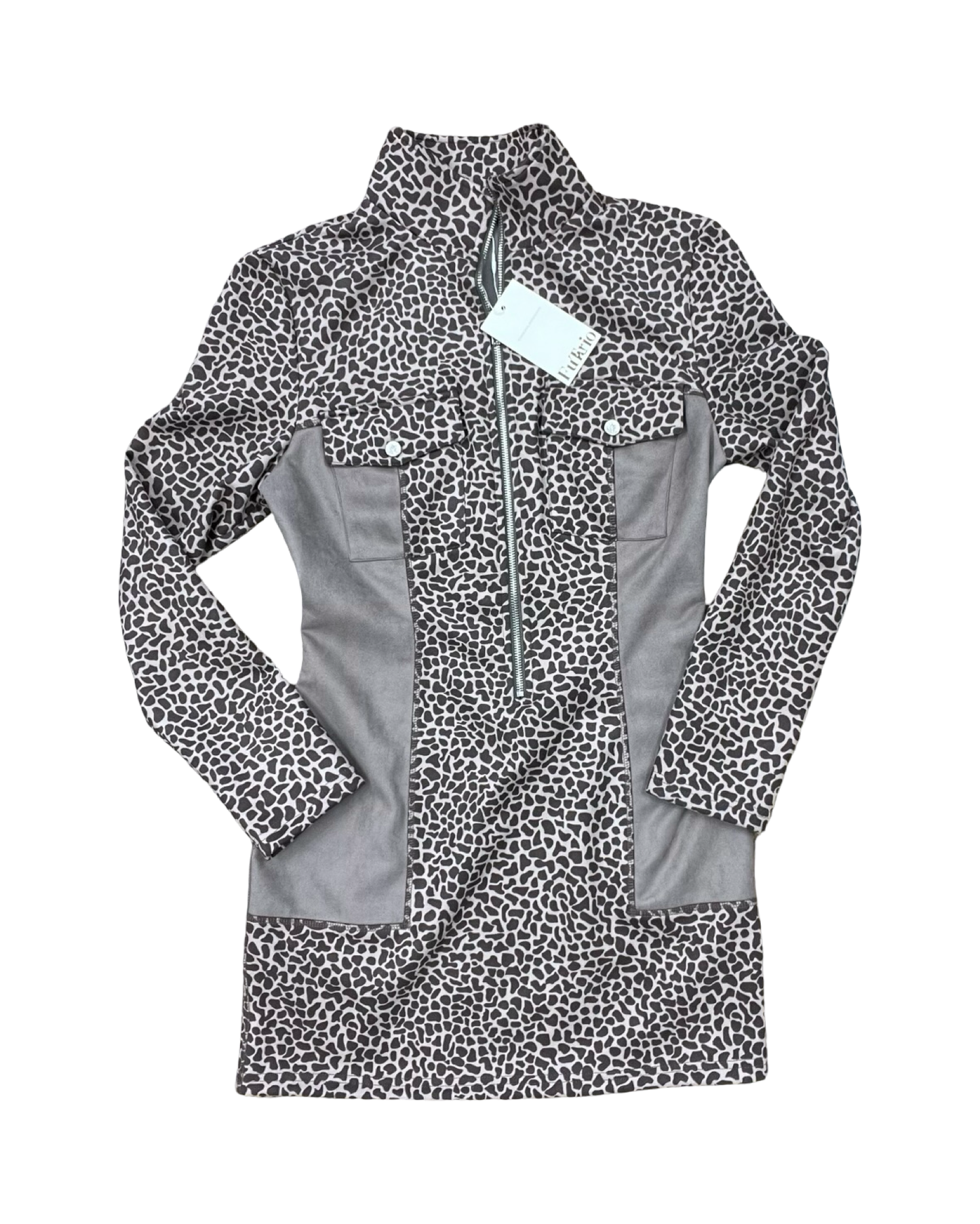 Dress Work By Clothes Mentor In Brown & Tan, Size:S