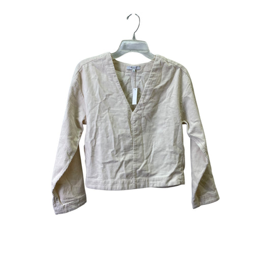 Top Ls By Madewell In Cream, Size:Xs