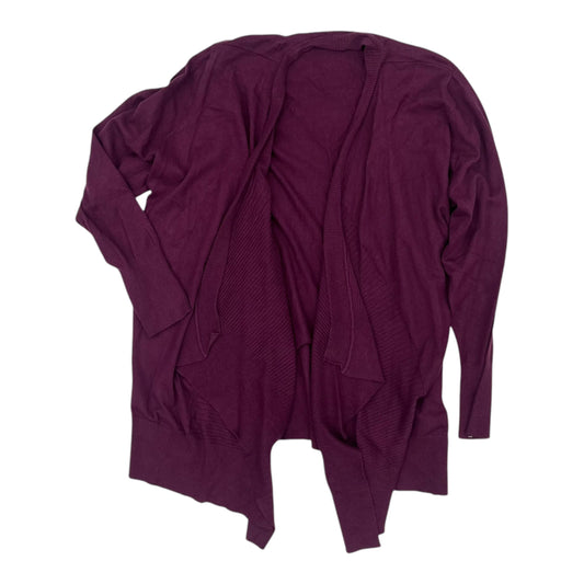 Cardigan By Maurices In Purple, Size:4X