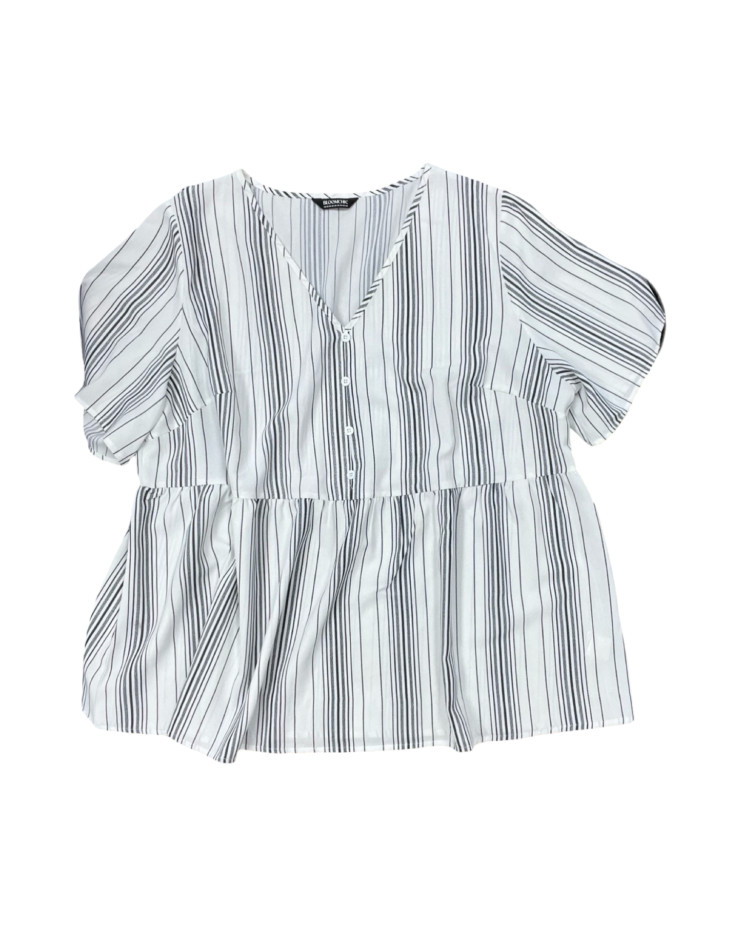 Top Ss By Bloomchic In White, Size:22