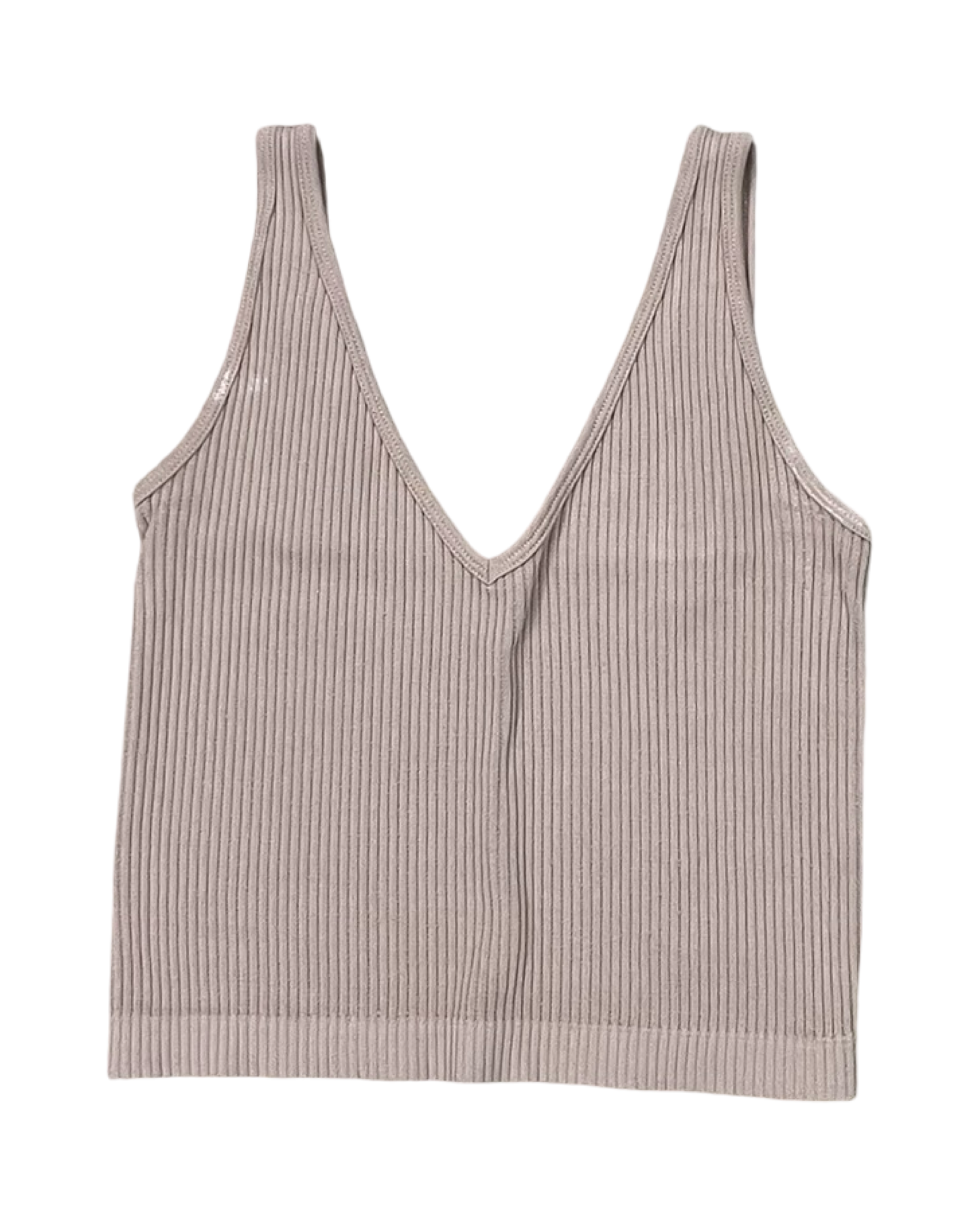 Top Cami By Clothes Mentor In Tan, Size:M